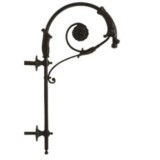 Pastorale a parete per illuminazione stradale Santo Domingo 253 ELUX